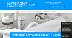 Desktop Screenshot of colombodermatologia.com